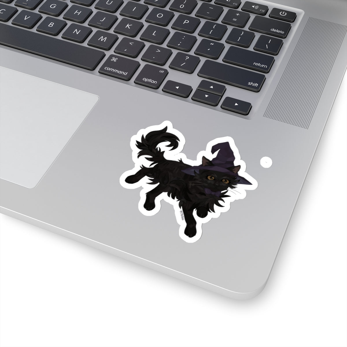 Magical Black Cat / Witch's Familiar Sticker