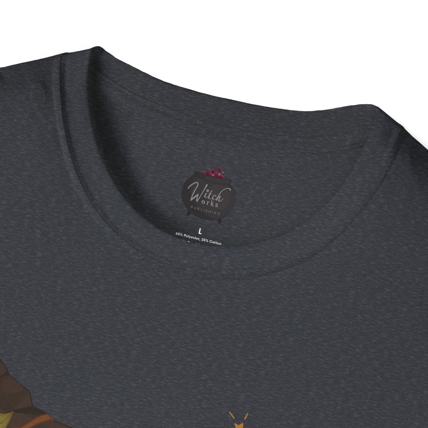 Cottage Core Book Witch Unisex Softstyle T-Shirt