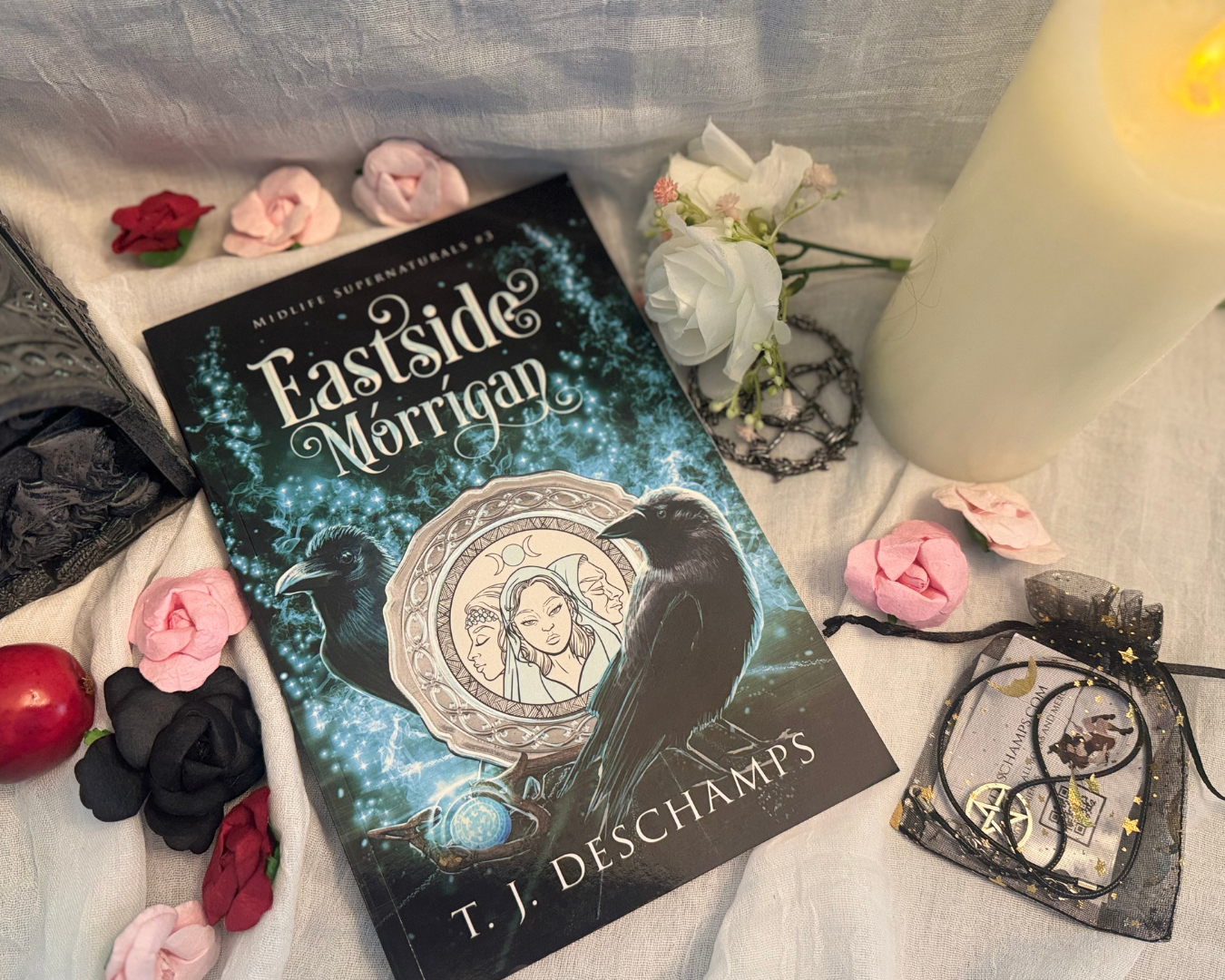 Signed Copy of Eastside Mórrígan by T.J. Deschamps