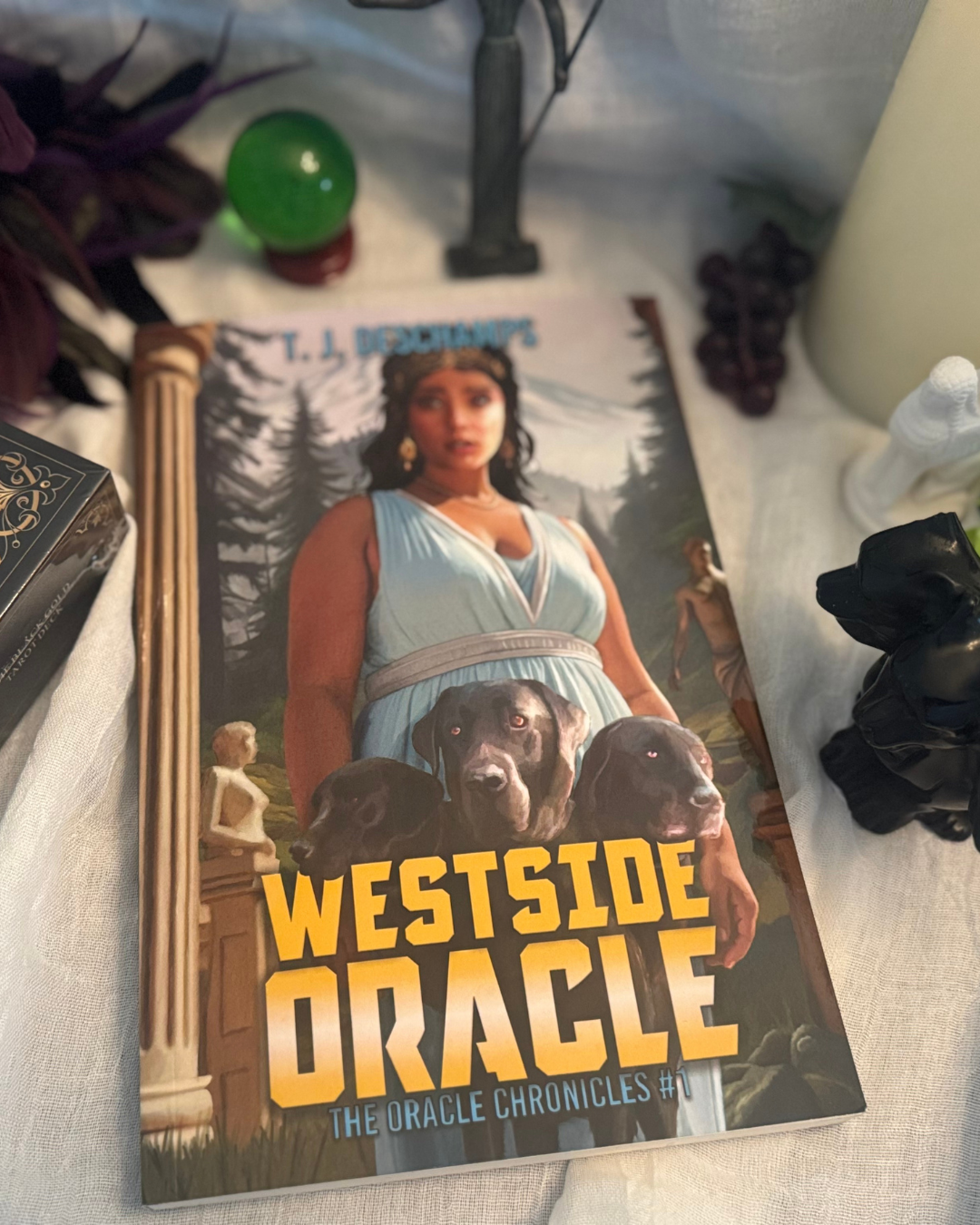 Signed Copy of Westside Oracle by T.J. Deschamps